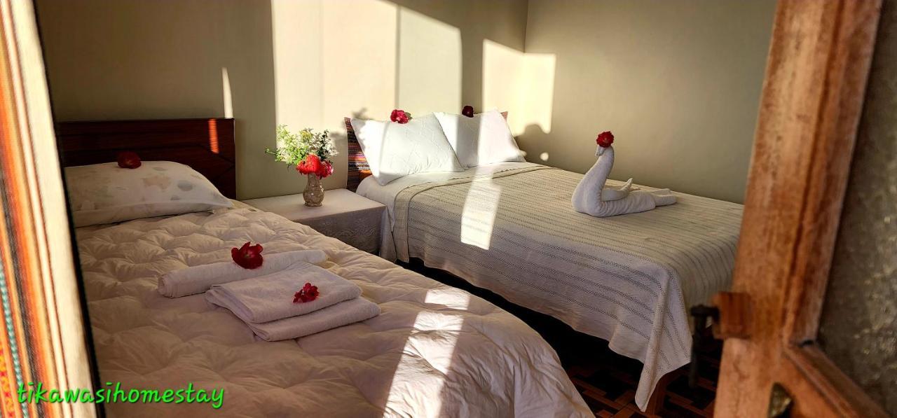 Tikawasi Homestay Comunidad Pueblo Isla Amantani Jose Luis Окосуйо Экстерьер фото