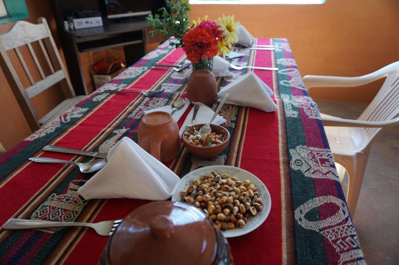 Tikawasi Homestay Comunidad Pueblo Isla Amantani Jose Luis Окосуйо Экстерьер фото