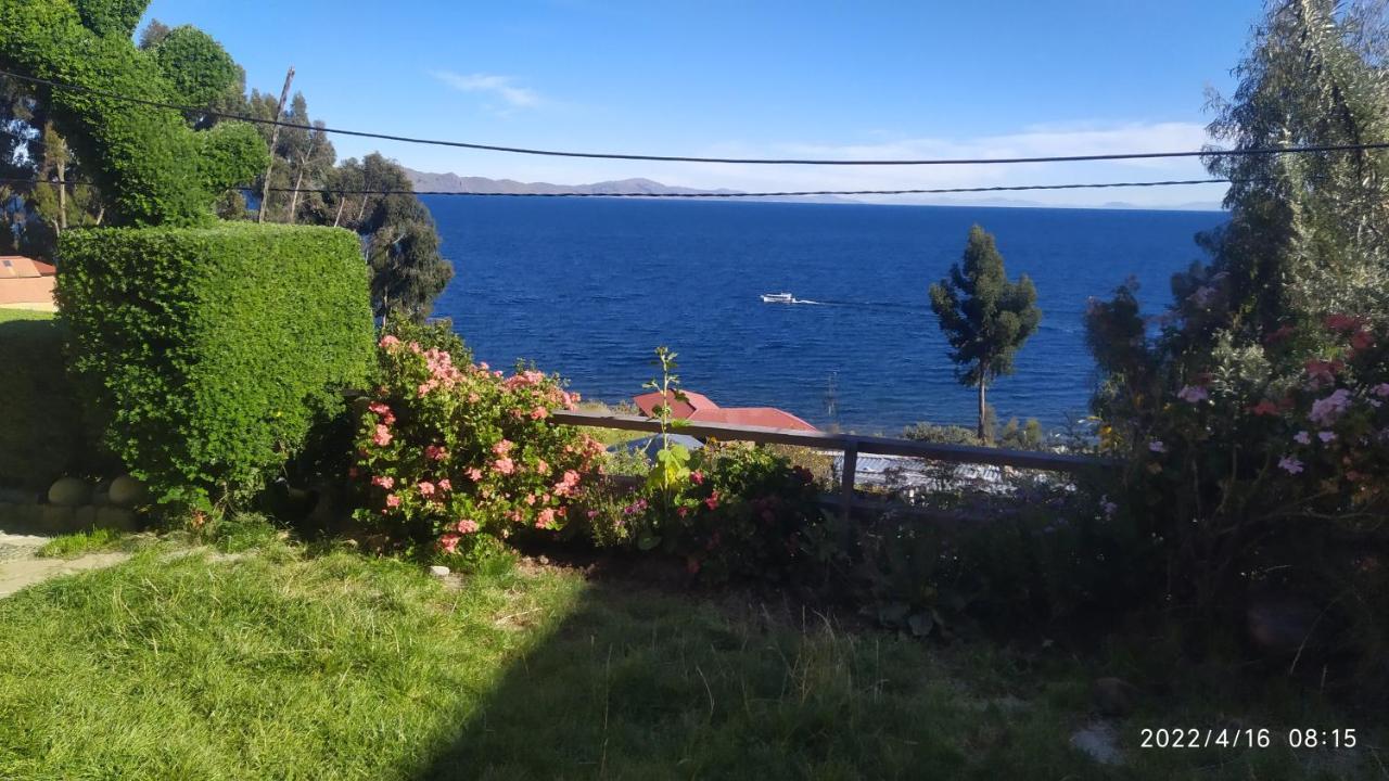 Tikawasi Homestay Comunidad Pueblo Isla Amantani Jose Luis Окосуйо Экстерьер фото