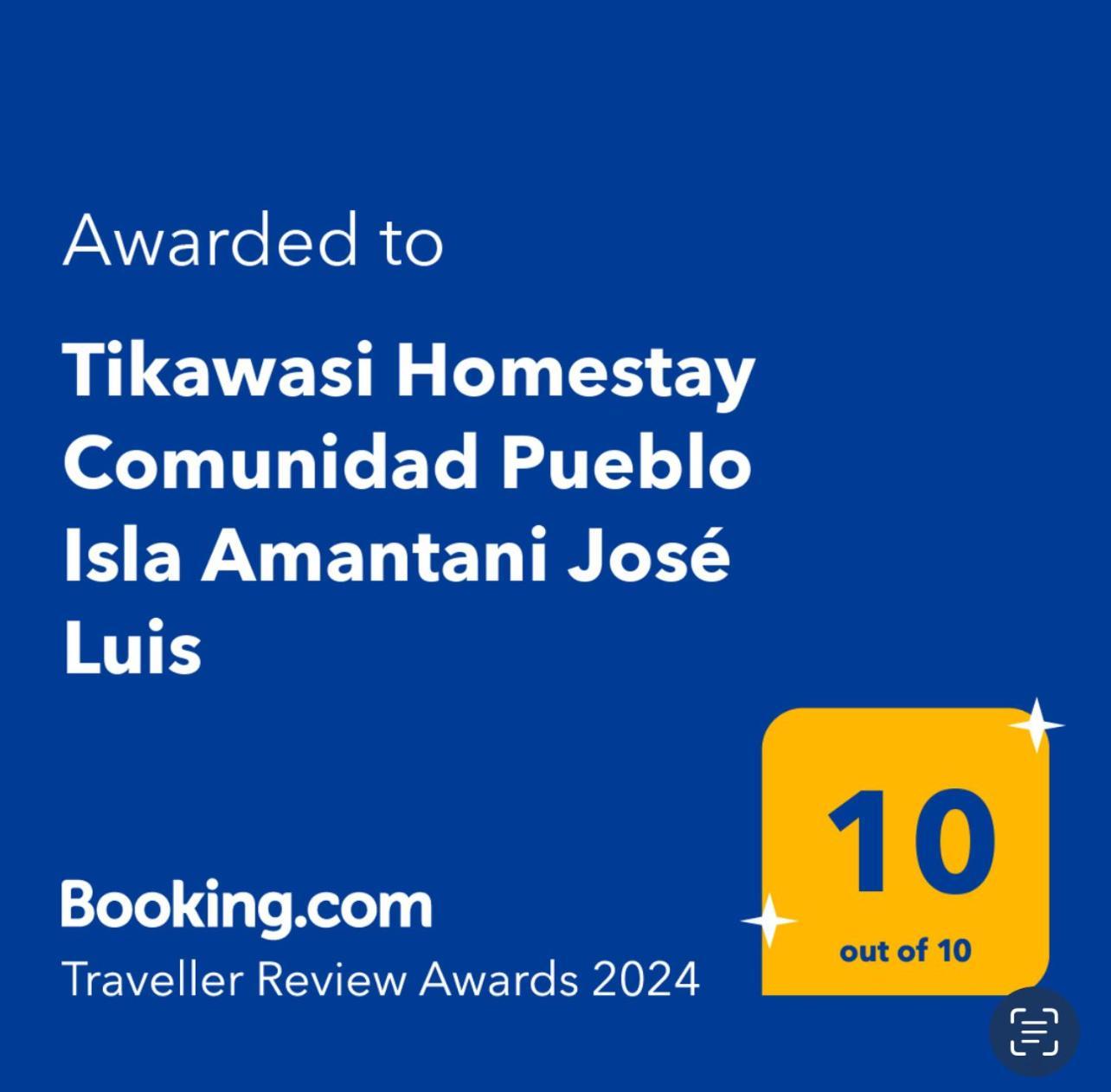 Tikawasi Homestay Comunidad Pueblo Isla Amantani Jose Luis Окосуйо Экстерьер фото